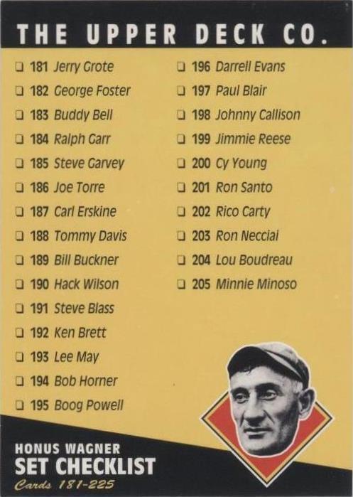 Upper Deck All-Time Heroes 1994 - Honus Wagner #135