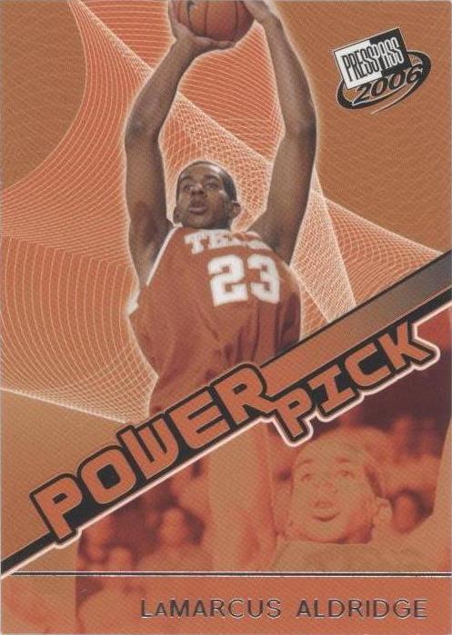 2006 Press Pass - LaMarcus Aldridge #34