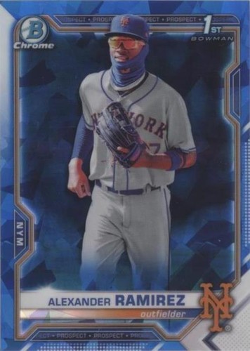 2021 Bowman Chrome Sapphire Edition - Alex Ramirez #BCP-208