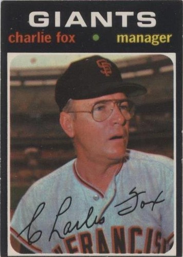 1971 O-Pee-Chee - Charlie Fox #517