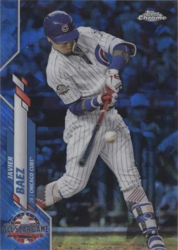 2020 Topps Chrome Update Series Sapphire Edition - Javier Báez #U-235