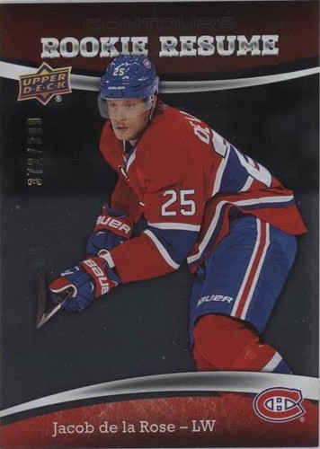2015-16 Upper Deck Contours - Jacob De La Rose #RR-41