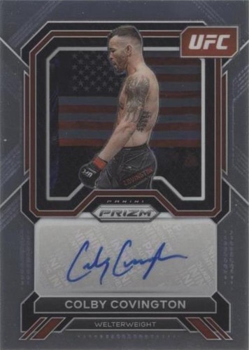 2023 Panini Prizm UFC - Colby Covington #SA-CCV