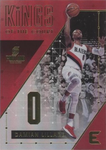 2017-18 Panini Essentials - Damian Lillard #KC-26
