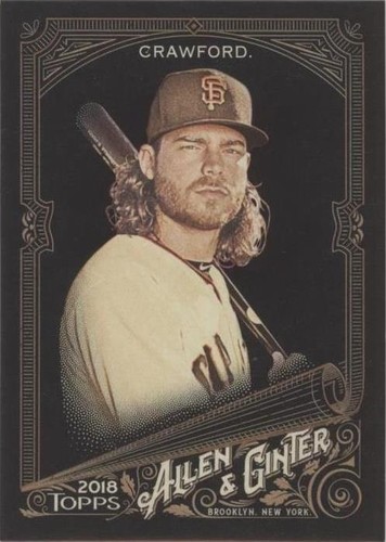 2018 Topps Allen & Ginter's X - Brandon Crawford #215
