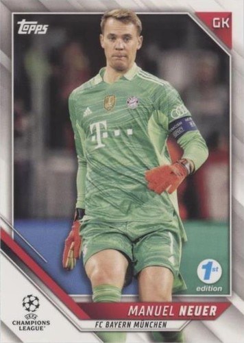 2021-22 Topps UCL Collection 1st Edition Manuel Neuer #159