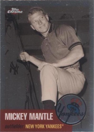 2007 Topps Chrome - Mickey Mantle #MMS27