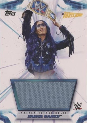 2021 Topps WWE Women's Division - Sasha Banks #MR-SAS