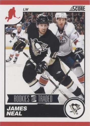 2010-11 Score Rookies & Traded - James Neal #585