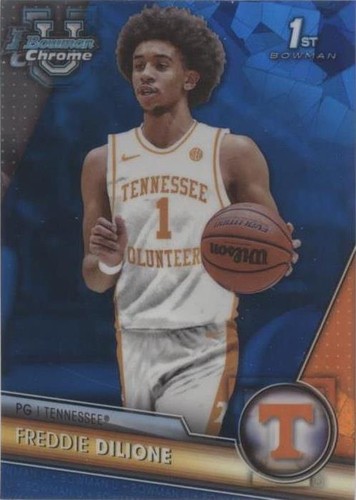 2023-24 Bowman University Chrome Sapphire Edition - Freddie Dilione #76