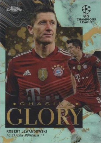 2021-22 Topps Chrome UCL Robert Lewandowski #CG-4