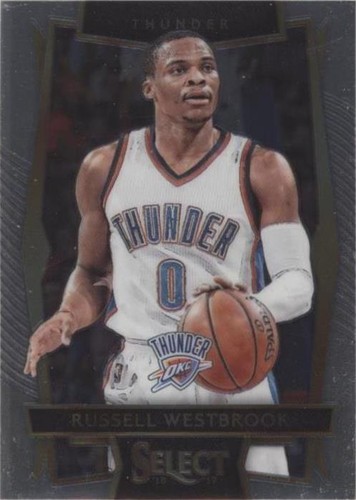 2016-17 Panini Select - Russell Westbrook #58