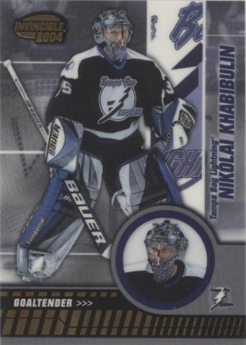 2003-04 Pacific Invincible - Nikolai Khabibulin #86