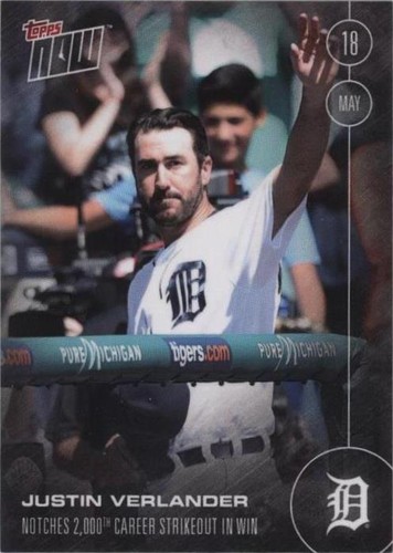 2016 Topps Now - Justin Verlander #82