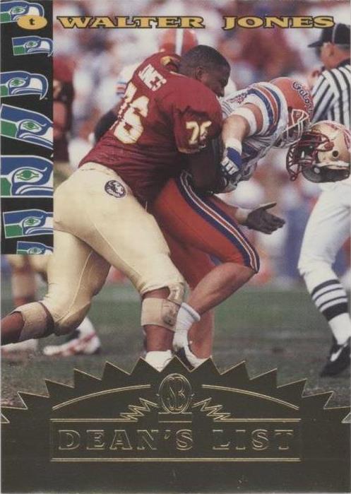 1997 Score Board Rookies Walter Jones #61