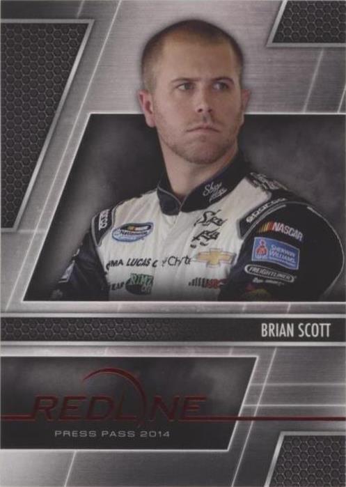 2014 Press Pass Redline - Brian Scott #67