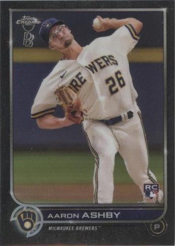 2022 Topps Chrome Ben Baller Edition - Aaron Ashby #80