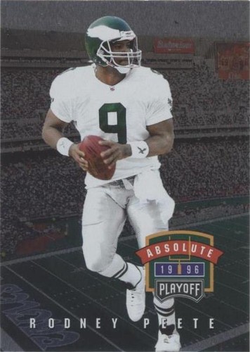 1996 Playoff Absolute Rodney Peete #053