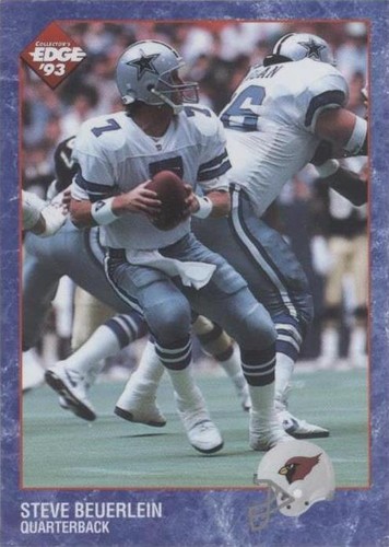 1993 Collector's Edge Steve Beuerlein #172