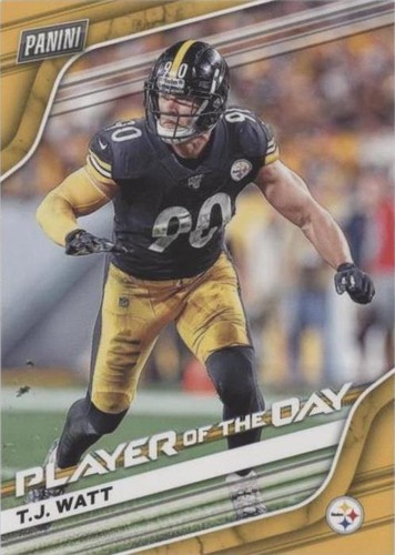 2020 Panini Player of the Day T.J. Watt #45