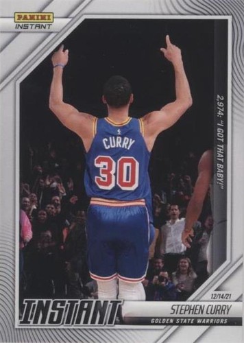 2021-22 Panini Instant - Stephen Curry #62