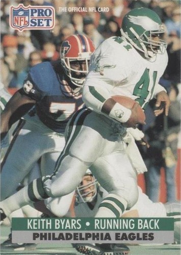 1991 Pro Set Keith Byars #255