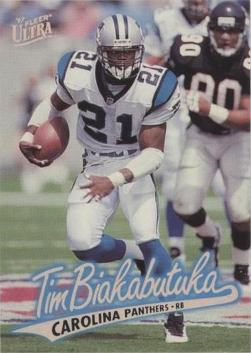 1997 Fleer Ultra Tim Biakabutuka #6