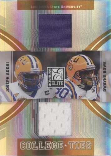 2007 Donruss Elite Dwayne Bowe Joseph Addai #CT-6