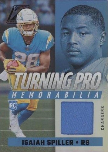 2022 Panini Zenith Isaiah Spiller #TPM-15
