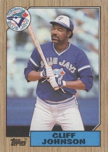 1987 Topps - Cliff Johnson #663