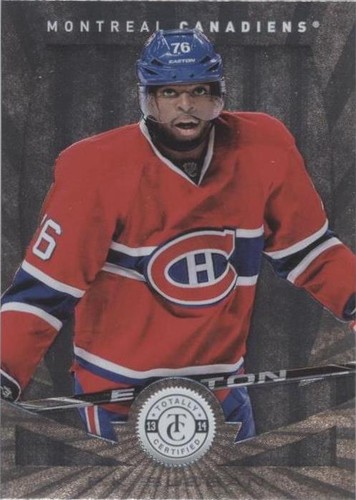 2013-14 Totally Certified - P. K. Subban #16