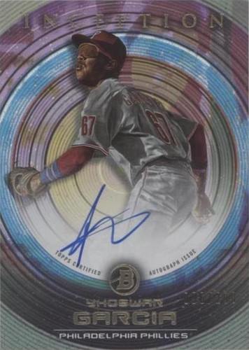 2022 Bowman Inception - Yhoswar Garcia #PA-YG
