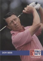 1992 Pro Set Golf - Don Bies #232