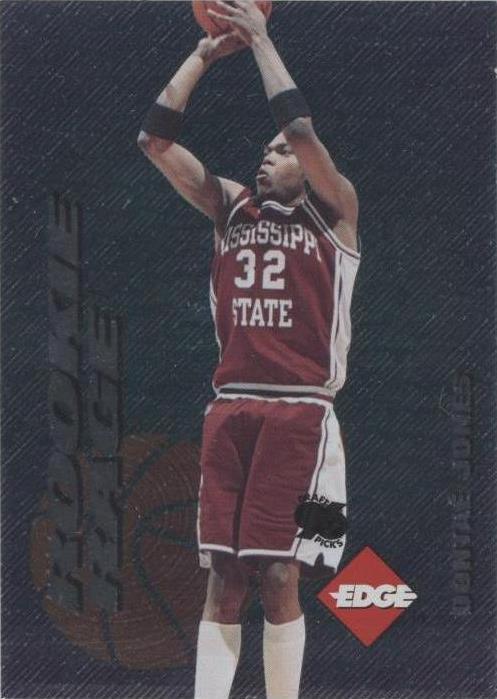 1996 Collector's Edge Rookie Rage - Dontae' Jones #20