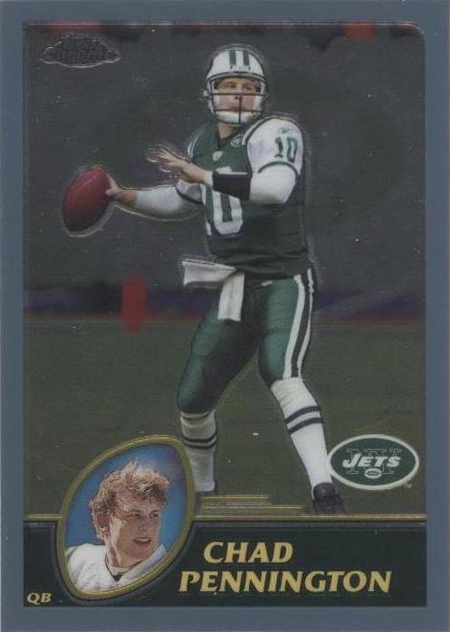 2003 Topps Chrome Chad Pennington #105
