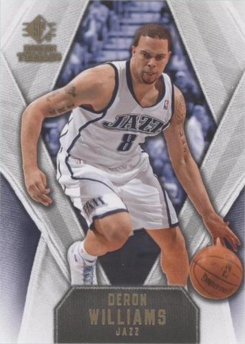 2008-09 SP Rookie Threads - Deron Williams #4