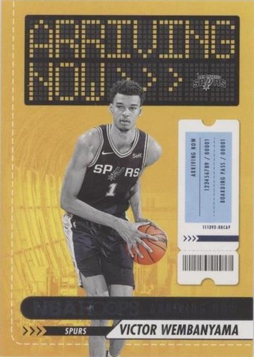 Victor Wembanyama 2023 Panini Hoops Rookie Purple RC | eBay