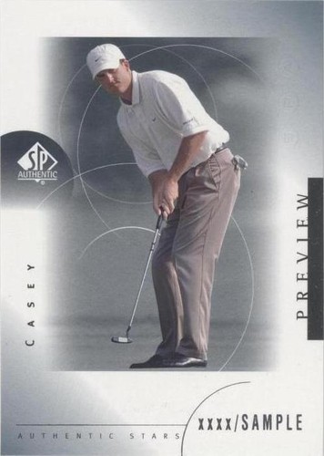 2001 SP Authentic Preview - Casey Martin #30
