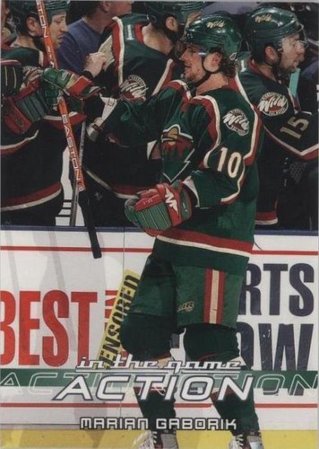 2003-04 In the Game Action - Marian Gaborik #297