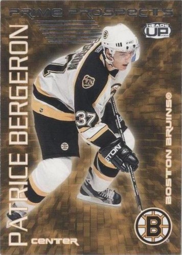 2003-04 Pacific Heads Up - Patrice Bergeron #2