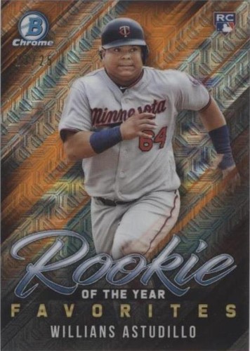2019 Bowman - Willians Astudillo #ROYF-20