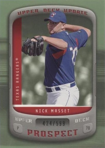2005 Upper Deck Update - Nick Masset #149