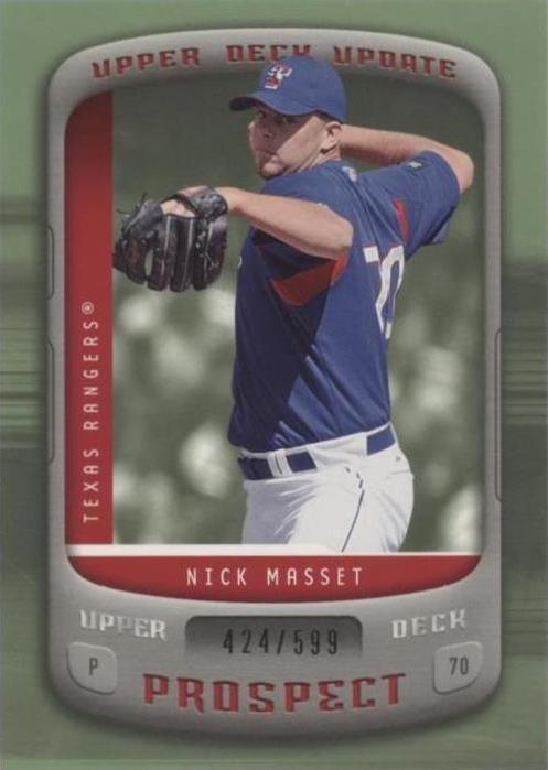 2005 Upper Deck Update - Nick Masset #149