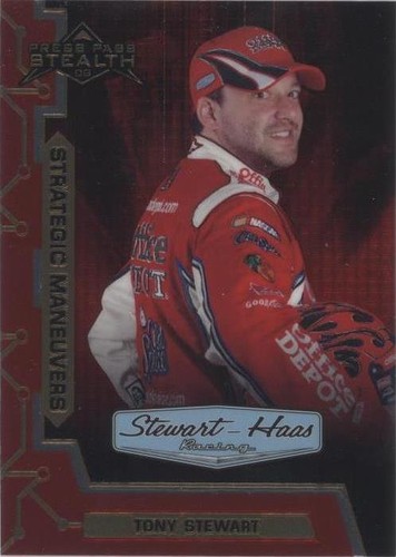 2009 Press Pass Stealth Chrome - Tony Stewart #89