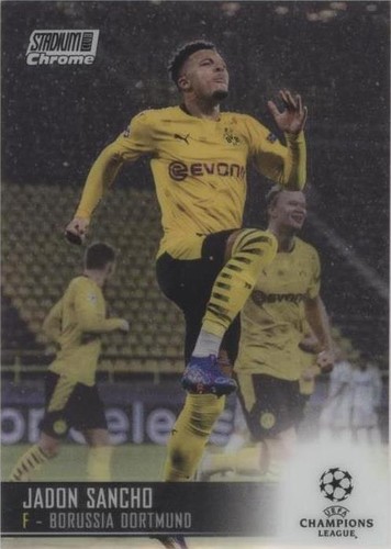 2020-21 Topps Stadium Club Chrome UCL Jadon Sancho #15
