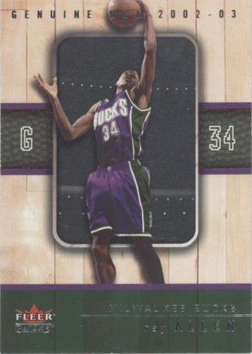 2002-03 Fleer Genuine - Ray Allen #92