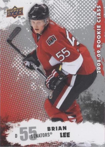 2008-09 Upper Deck Rookie Class - Brian Lee #37