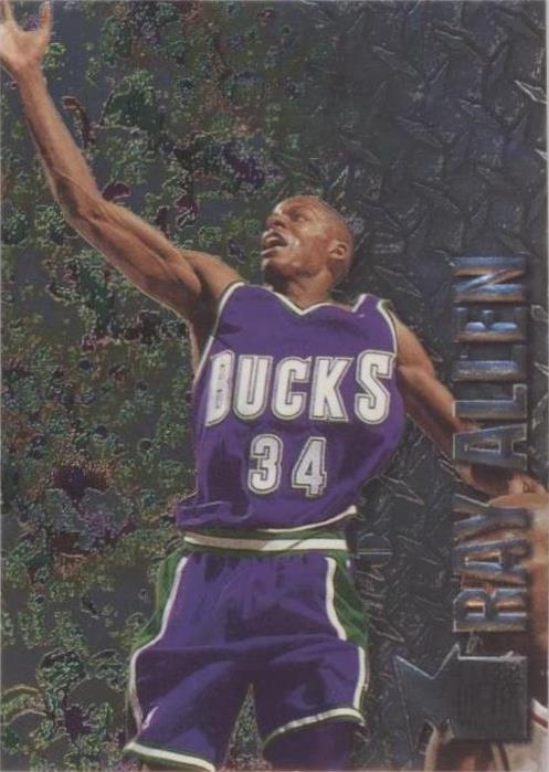 Fleer Metal 1996-97 - Ray Allen #186