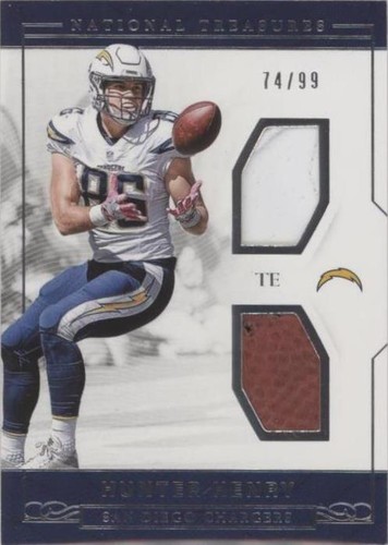 2016 Panini National Treasures Hunter Henry #6
