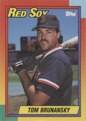 1990 Topps Traded - Tom Brunansky #15T